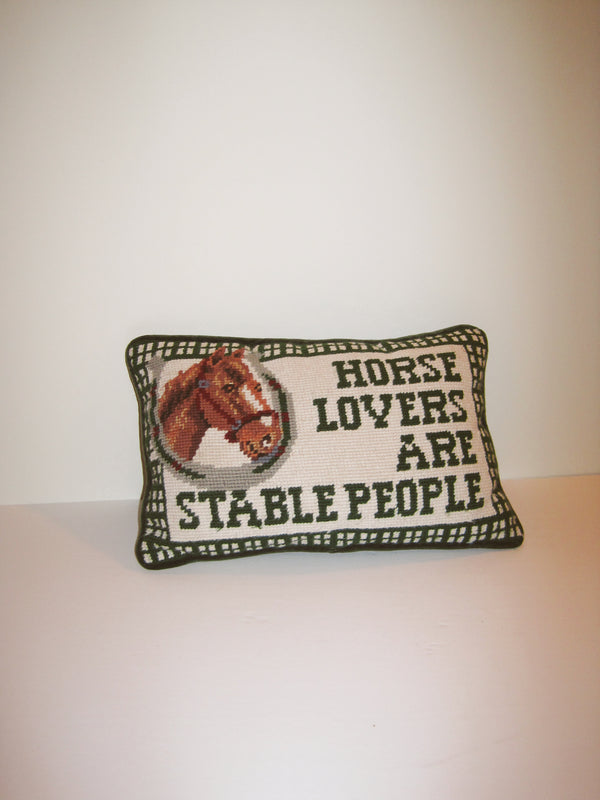 Needlepoint Pillow