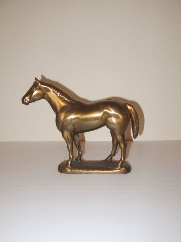 VTG Brass Horse Statue